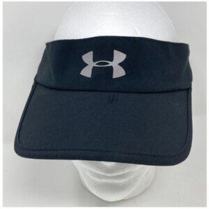 Under Armour Black Performance Visor Adjustable Athletic OSFA